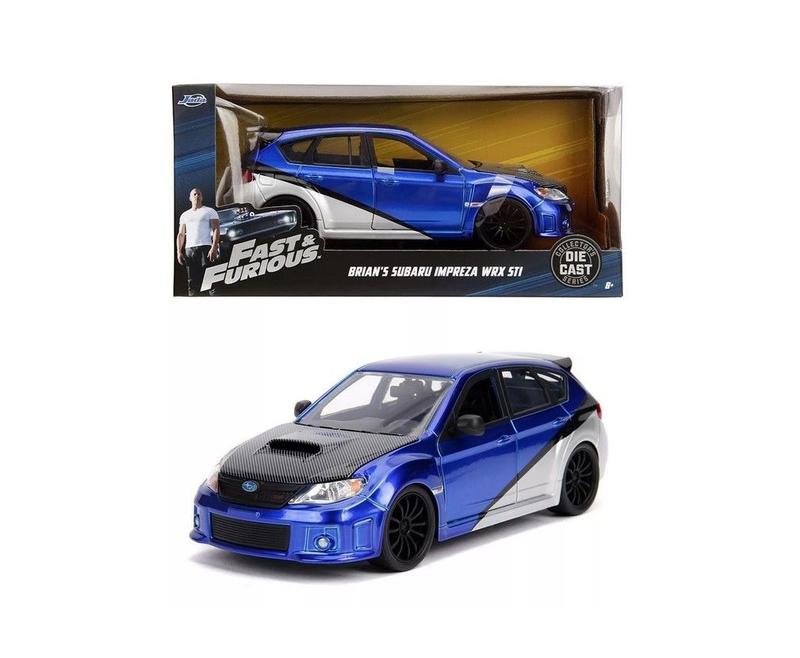 Velozes E Furiosos Subaru Impreza Wrx Sti - 1/24 - Jada